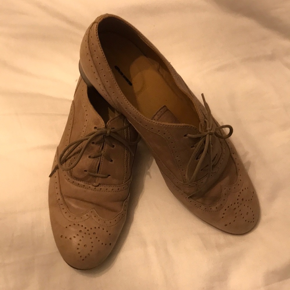 J. Crew Italian leather Oxford shoe